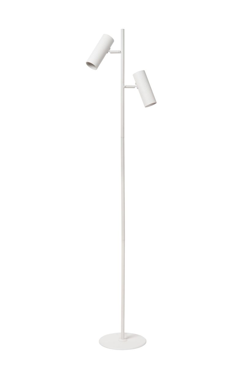Lucide CLUBS - Stojacia lampa - 2xGU10 - Biela